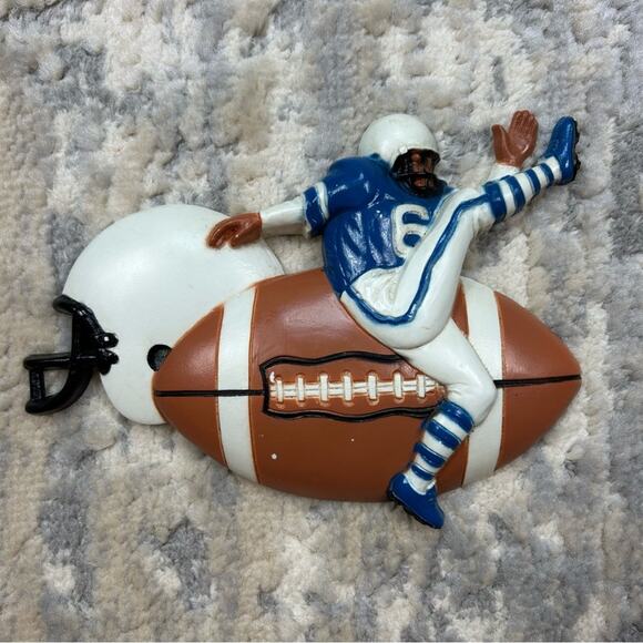 Vintage Burwood 3 Piece Sports Plastic Wall Hanging Plaques - Picture 4 of 7